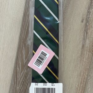 J Crew English Striped Silk Tie